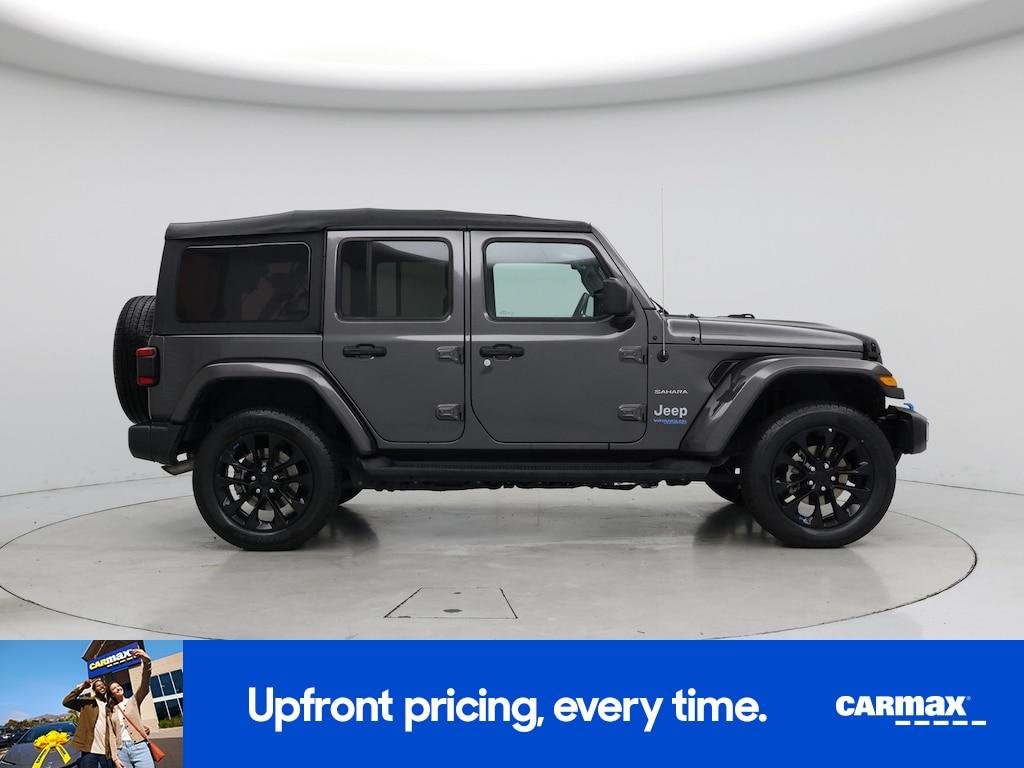 used 2022 Jeep Wrangler Unlimited 4xe car, priced at $27,998