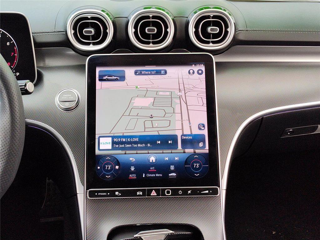 new 2024 Mercedes-Benz C-Class car, priced at $56,805