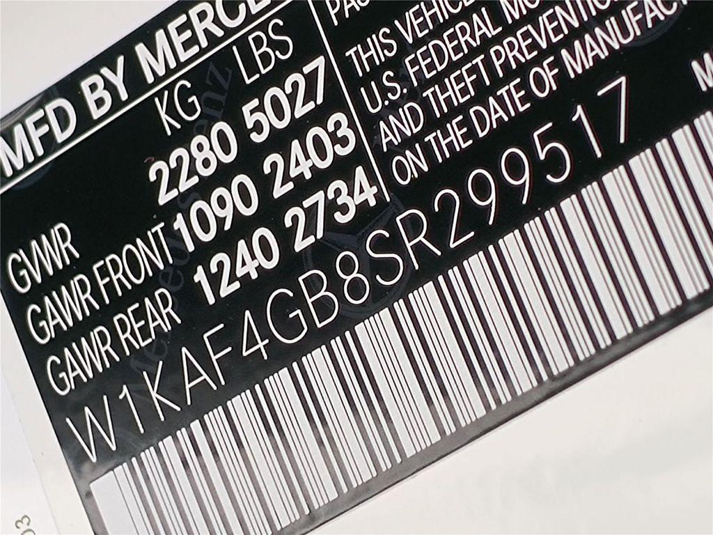 new 2025 Mercedes-Benz C-Class car, priced at $51,235