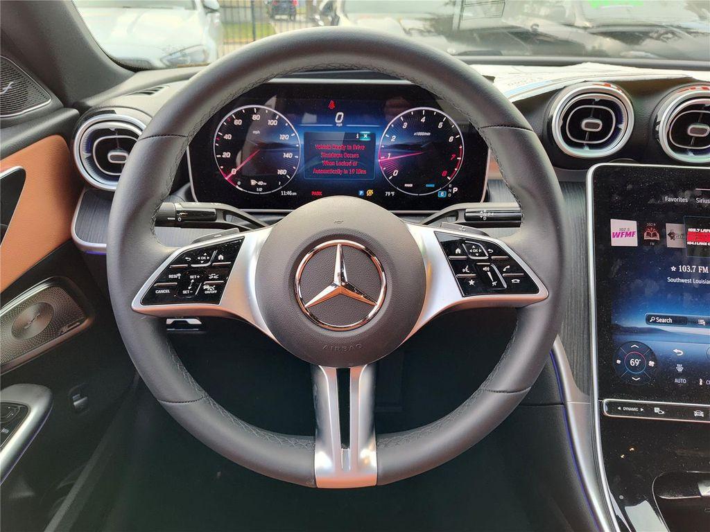 new 2025 Mercedes-Benz C-Class car, priced at $57,825