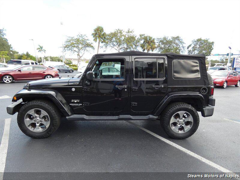 used 2017 Jeep Wrangler Unlimited car, priced at $16,998
