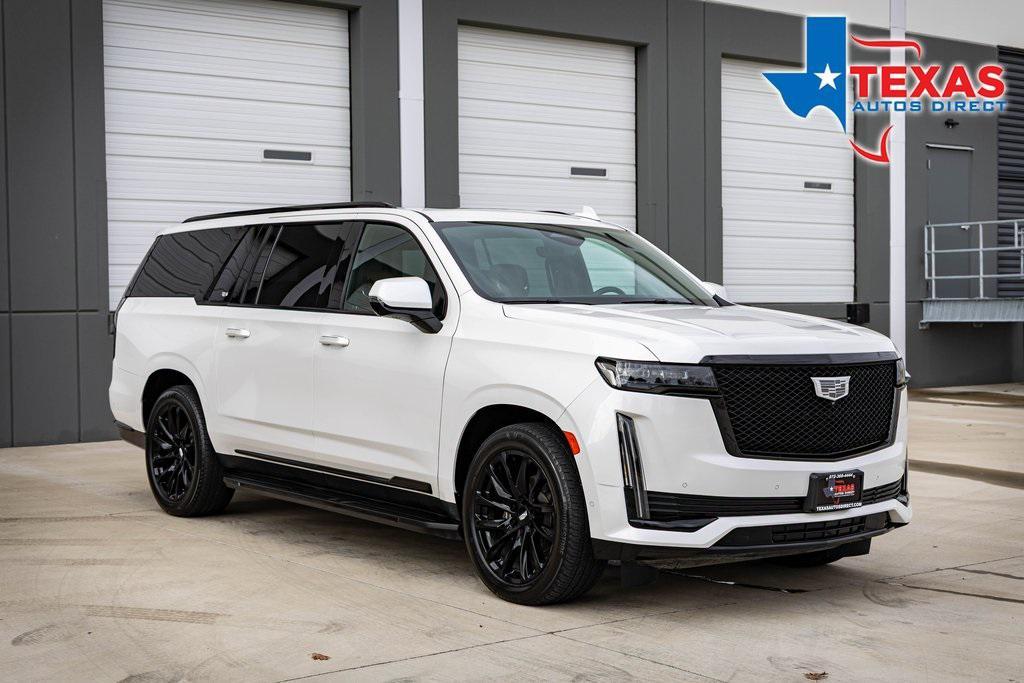used 2021 Cadillac Escalade ESV car, priced at $51,777