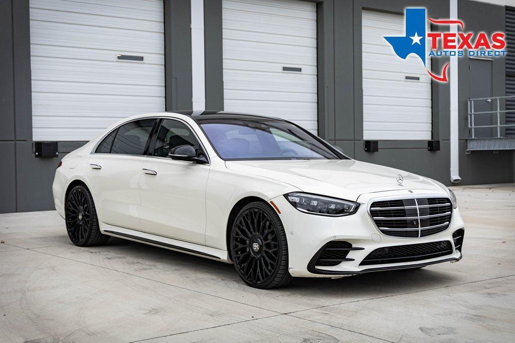 used 2022 Mercedes-Benz S-Class car, priced at $69,500