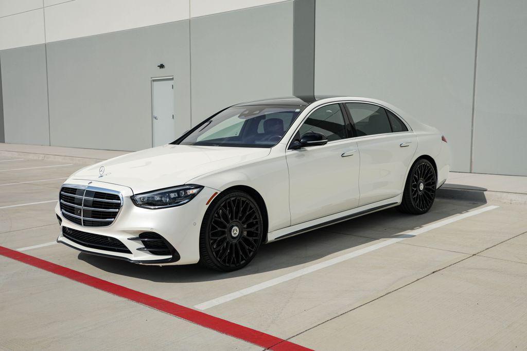 used 2022 Mercedes-Benz S-Class car, priced at $65,000