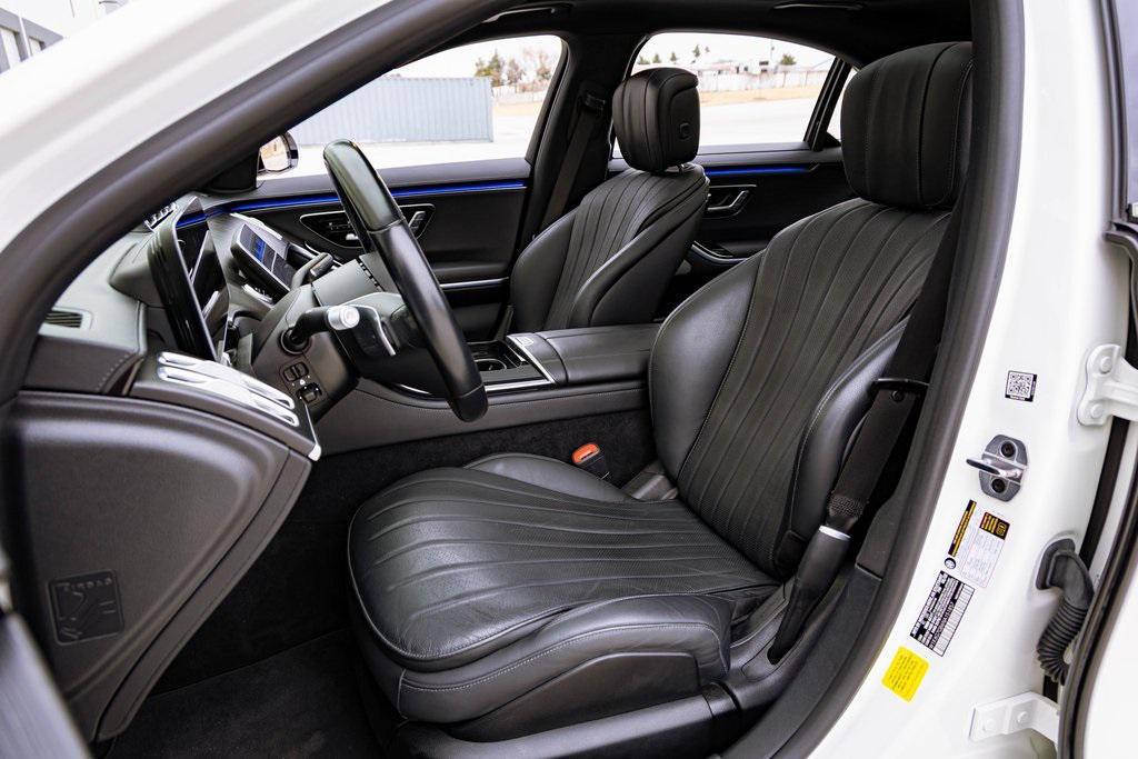 used 2022 Mercedes-Benz S-Class car, priced at $68,000