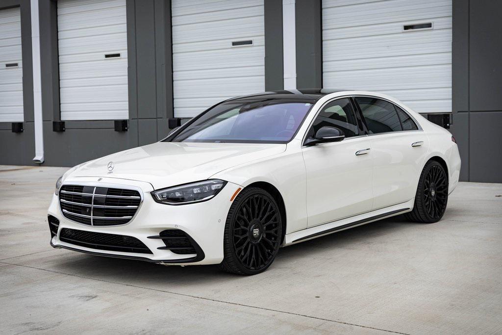 used 2022 Mercedes-Benz S-Class car, priced at $68,000