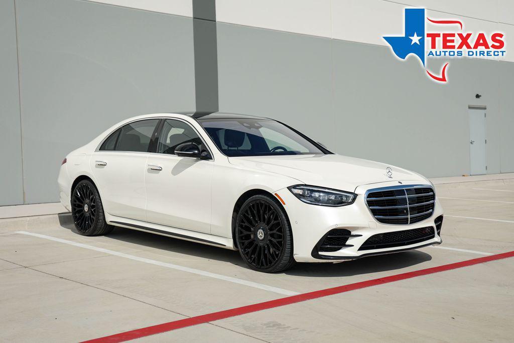 used 2022 Mercedes-Benz S-Class car, priced at $65,000