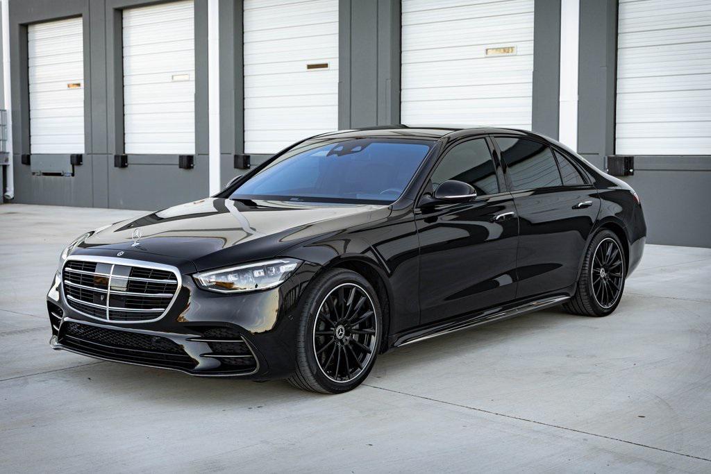 used 2023 Mercedes-Benz S-Class car, priced at $67,000
