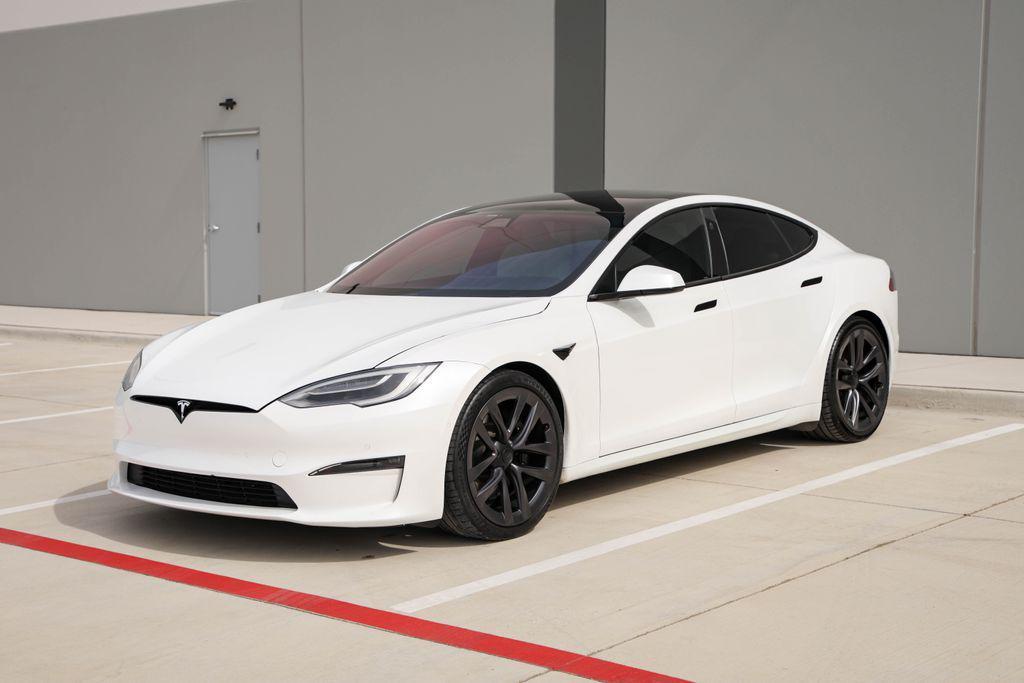used 2022 Tesla Model S car, priced at $58,777