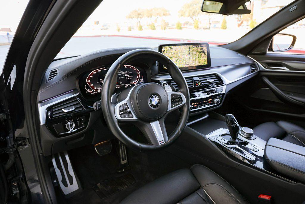 used 2022 BMW M550 car, priced at $47,477