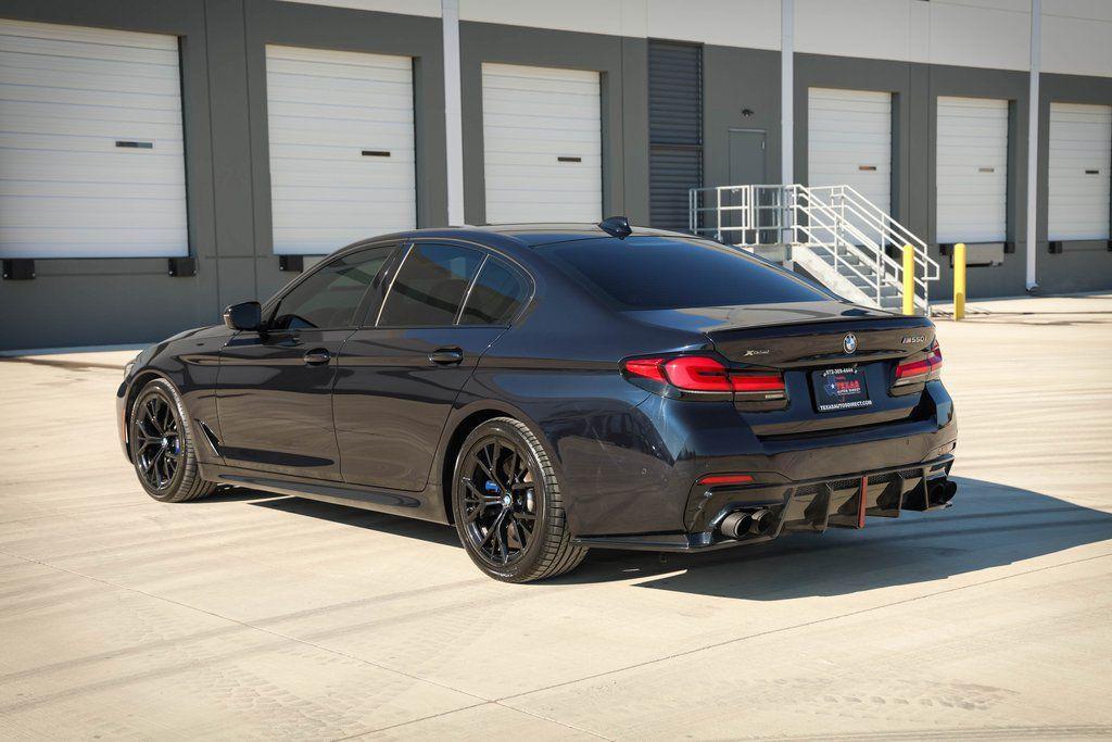 used 2022 BMW M550 car, priced at $47,477