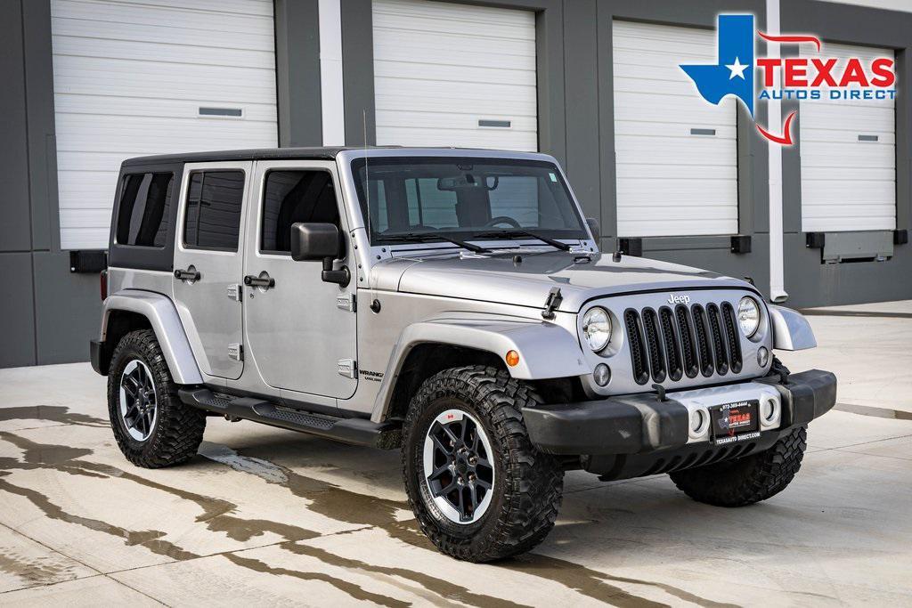used 2015 Jeep Wrangler Unlimited car, priced at $16,000