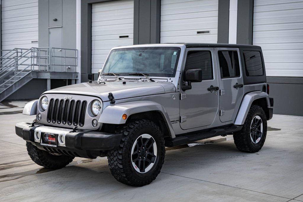 used 2015 Jeep Wrangler Unlimited car, priced at $16,000