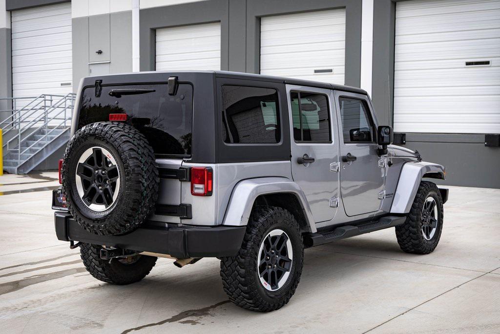used 2015 Jeep Wrangler Unlimited car, priced at $16,000