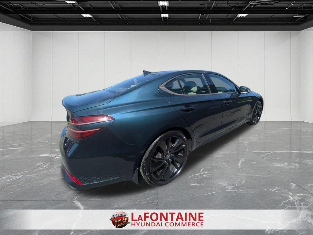 used 2023 Genesis G70 car, priced at $32,303