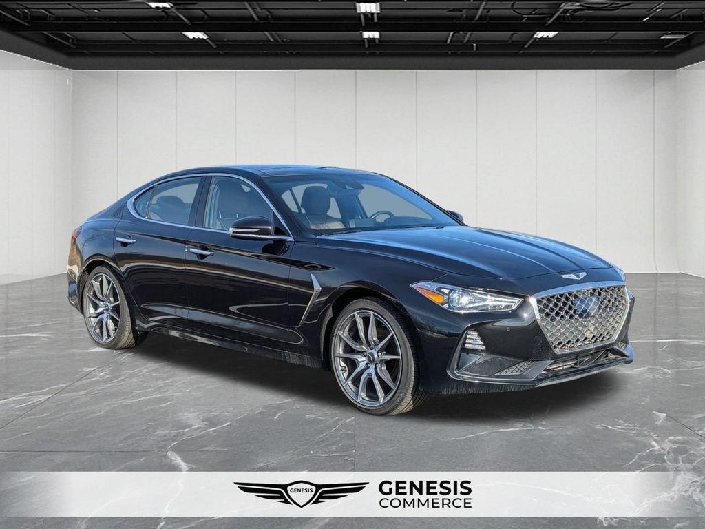 used 2020 Genesis G70 car, priced at $28,000