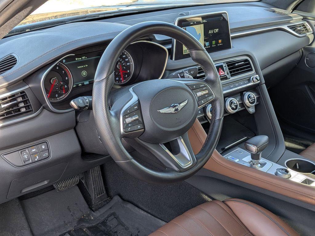 used 2020 Genesis G70 car, priced at $28,000