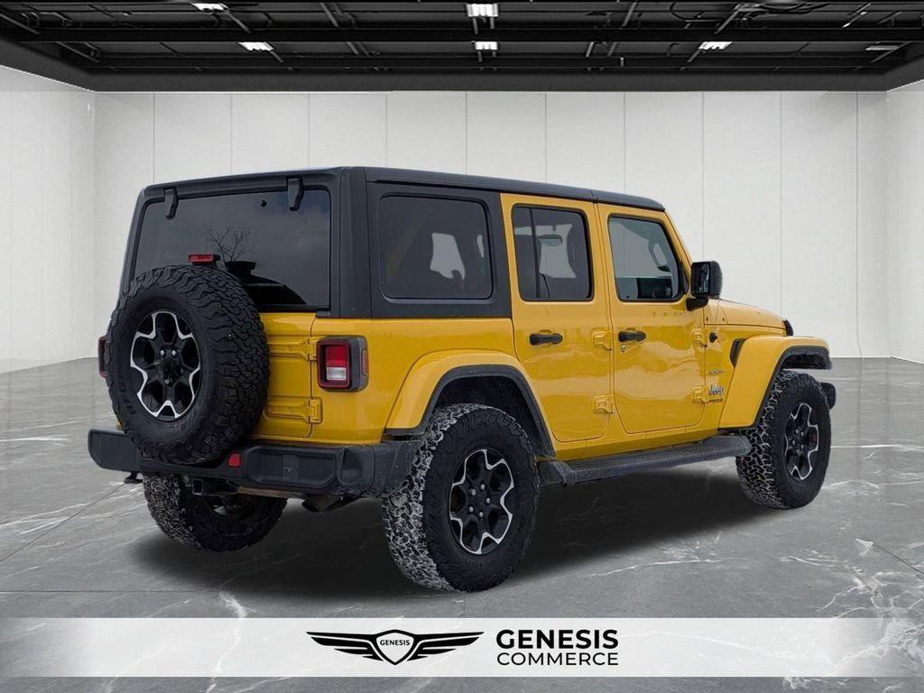 used 2020 Jeep Wrangler Unlimited car, priced at $21,495