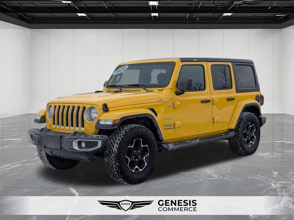 used 2020 Jeep Wrangler Unlimited car, priced at $21,495