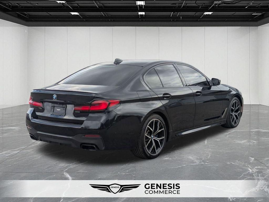 used 2022 BMW M550 car, priced at $39,995