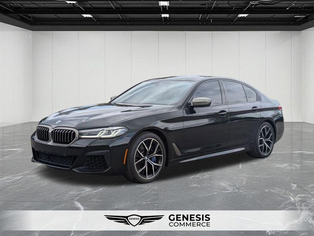 used 2022 BMW M550 car, priced at $39,995