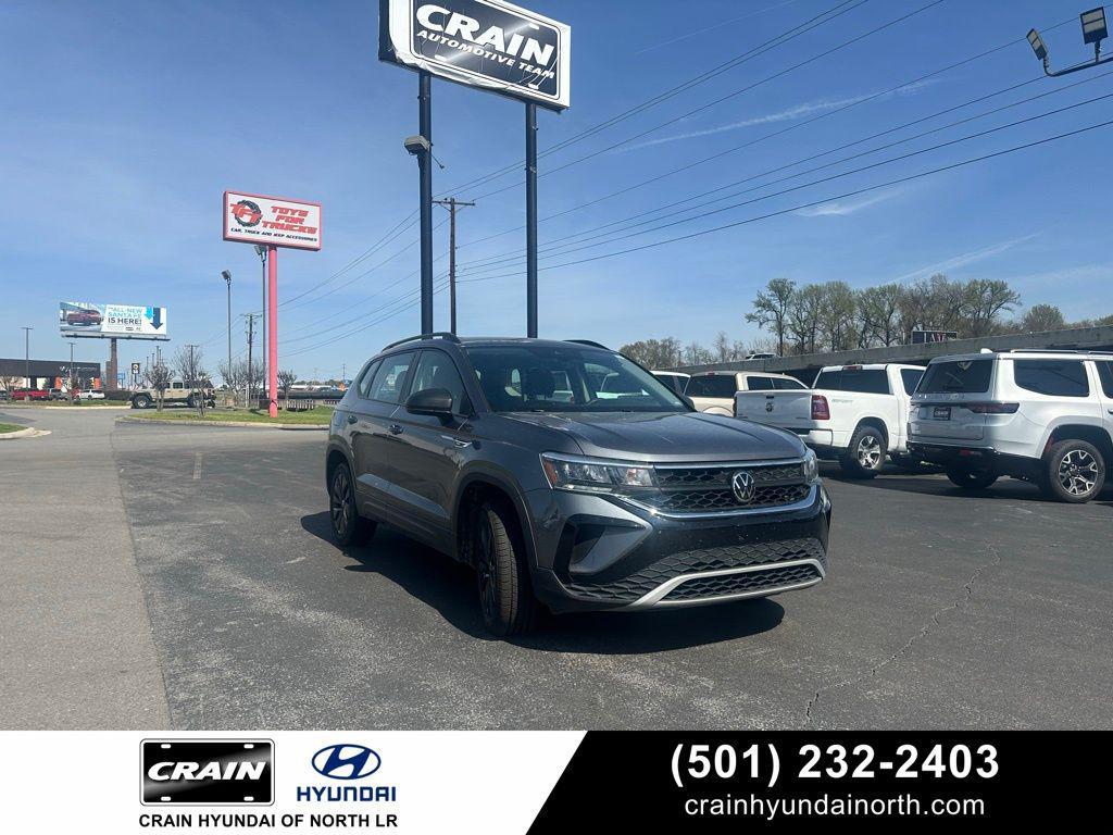 used 2024 Volkswagen Taos car, priced at $18,651