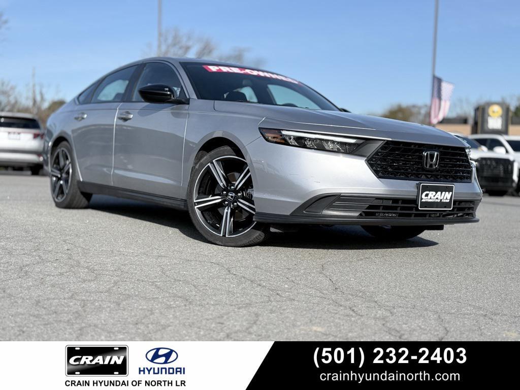 used 2024 Honda Accord Hybrid car, priced at $27,012