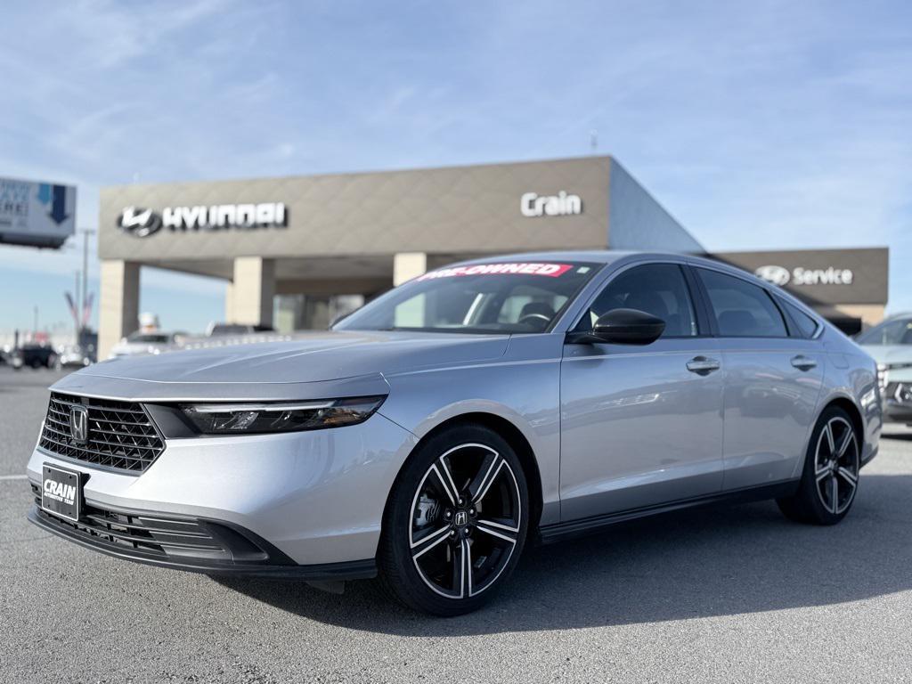 used 2024 Honda Accord Hybrid car, priced at $27,012