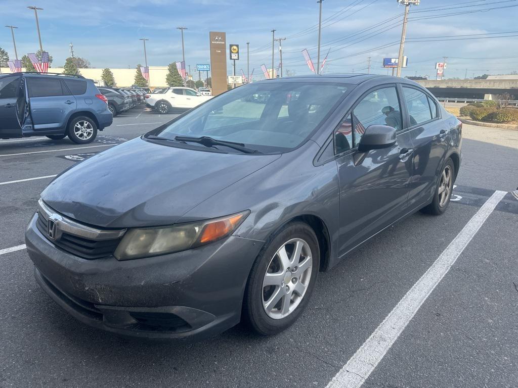 used 2012 Honda Civic car, priced at $4,886