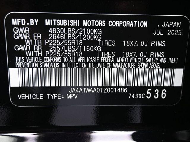 new 2026 Mitsubishi Eclipse Cross car, priced at $32,745