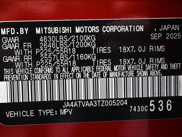 new 2026 Mitsubishi Eclipse Cross car, priced at $32,715