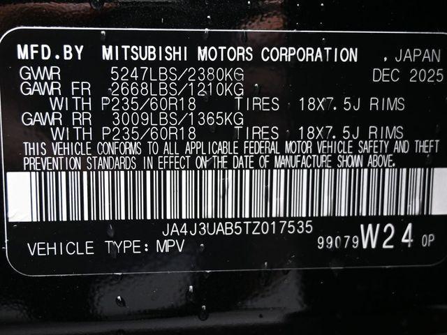 new 2026 Mitsubishi Outlander car, priced at $31,831