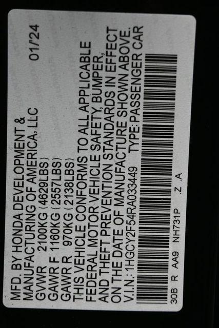 used 2024 Honda Accord Hybrid car, priced at $24,065