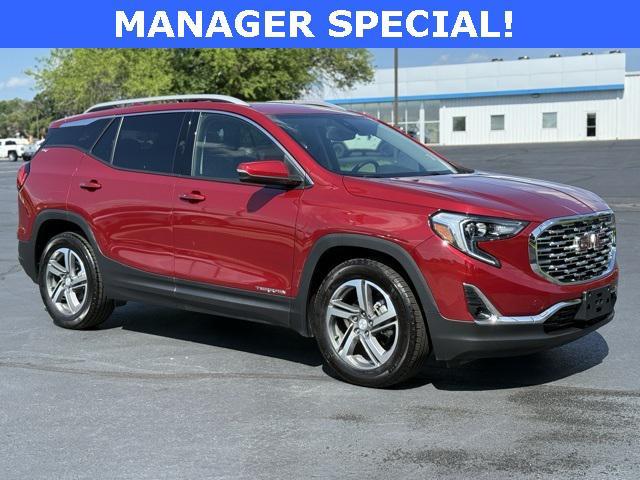 used 2021 GMC Terrain car, priced at $21,595