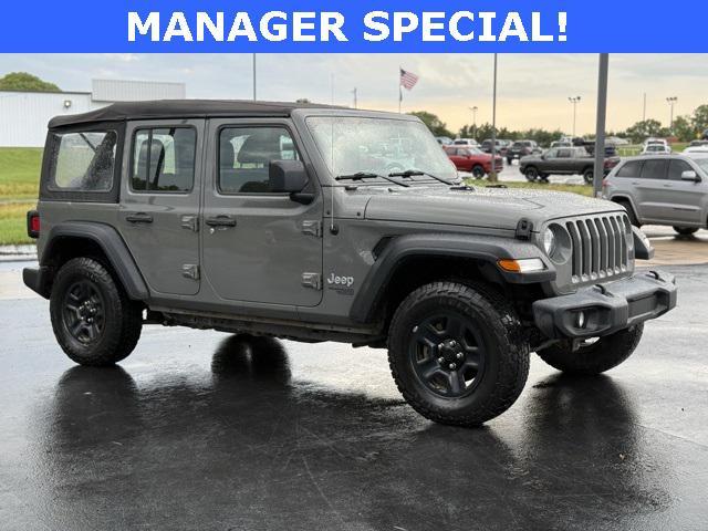 used 2019 Jeep Wrangler Unlimited car, priced at $16,515