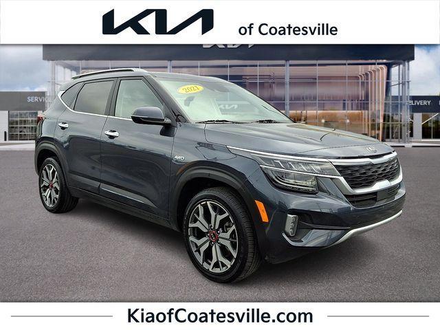 used 2021 Kia Seltos car, priced at $19,999