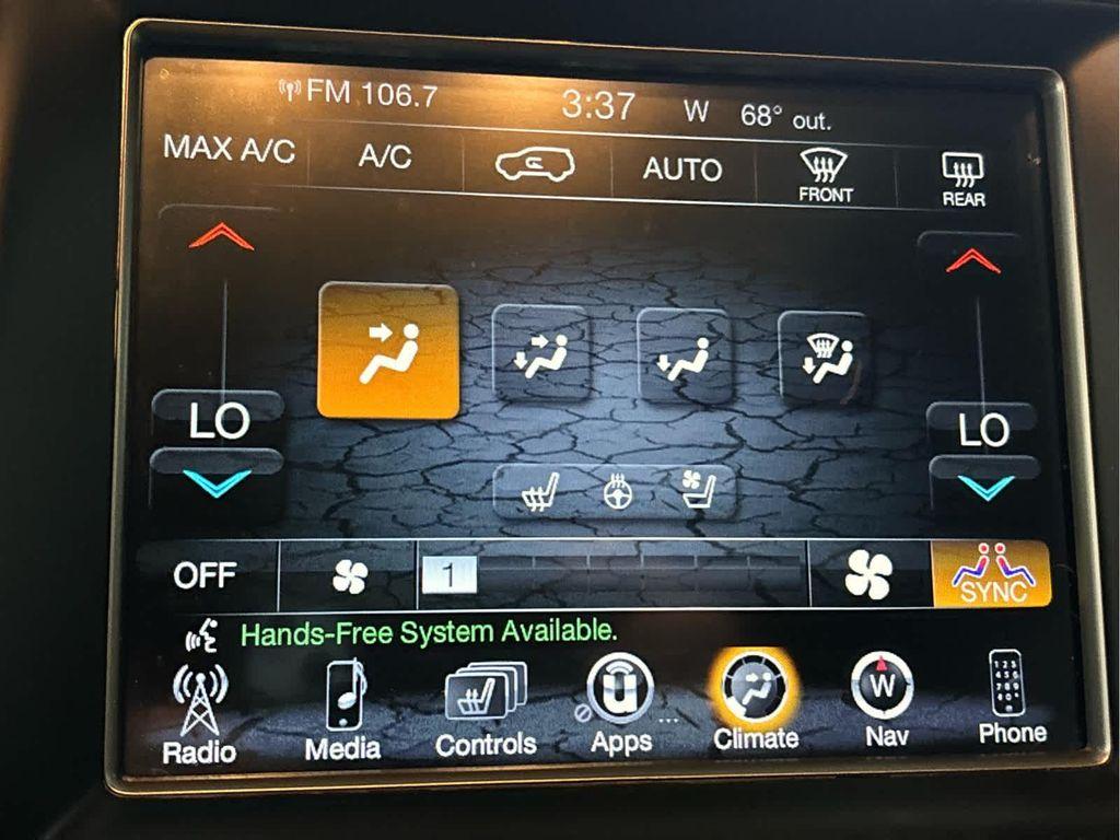 used 2017 Jeep Grand Cherokee car, priced at $14,937