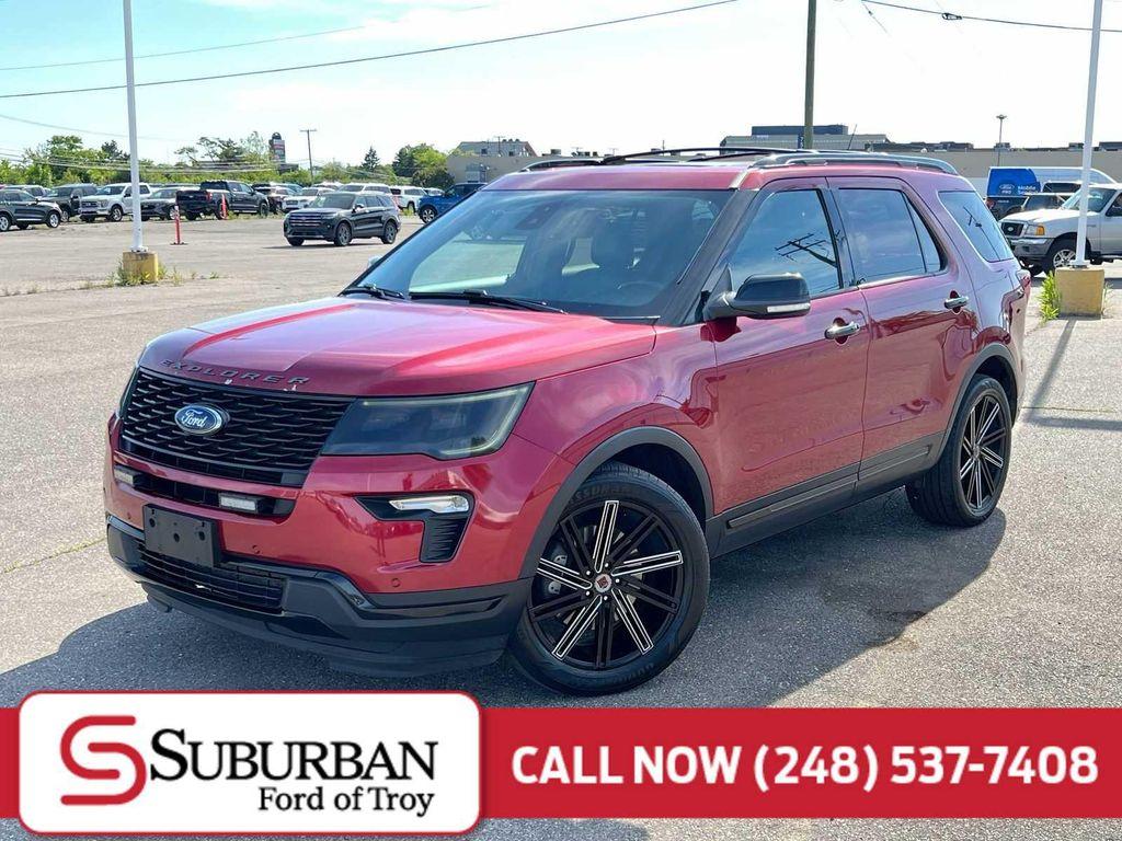 used 2019 Ford Explorer car, priced at $7,275
