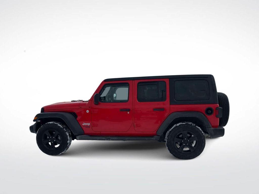 used 2020 Jeep Wrangler Unlimited car, priced at $20,899