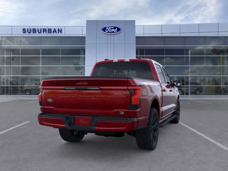 new 2025 Ford F-150 Lightning car, priced at $82,285