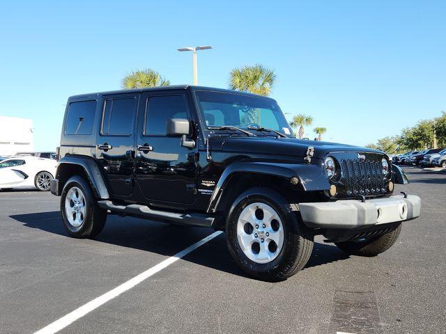 used 2013 Jeep Wrangler Unlimited car, priced at $13,494