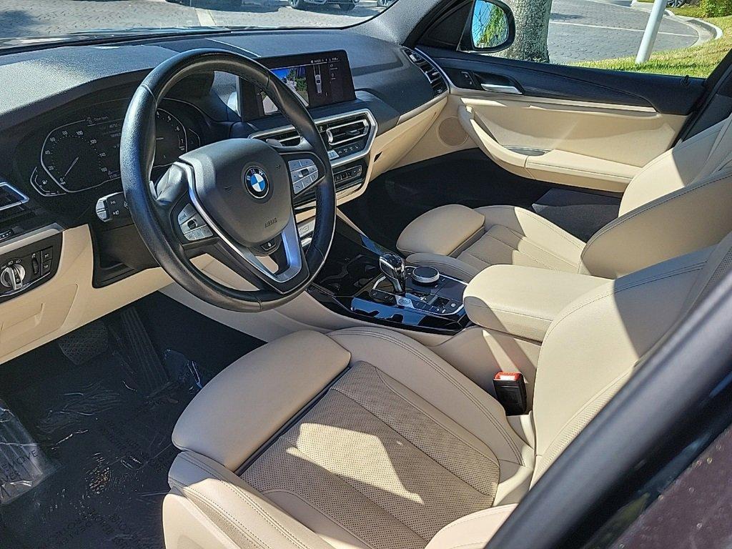 used 2022 BMW X3 car, priced at $26,150