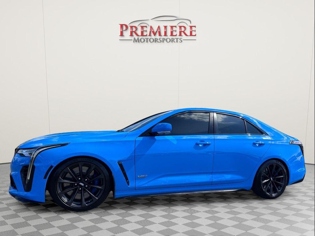 used 2023 Cadillac CT4-V car, priced at $54,987