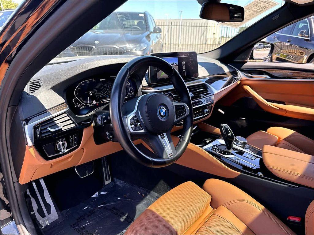 used 2023 BMW 530e car, priced at $31,579