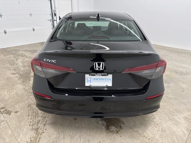 new 2026 Honda Civic car, priced at $25,100