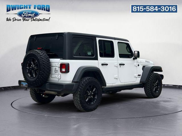 used 2021 Jeep Wrangler car, priced at $25,987