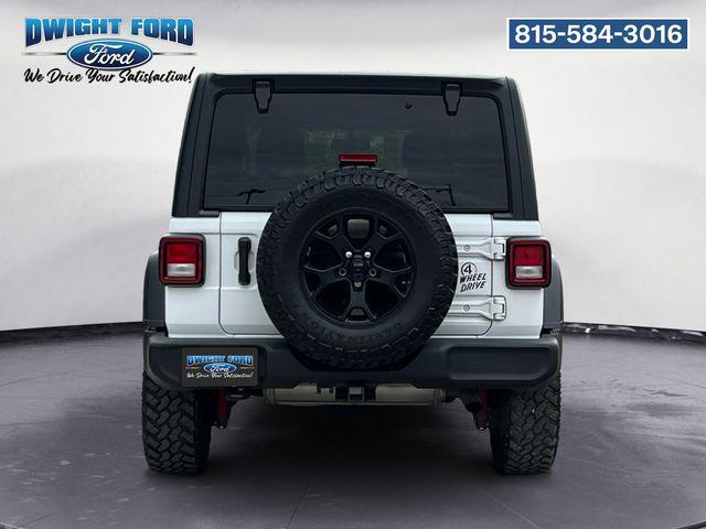 used 2021 Jeep Wrangler car, priced at $25,987