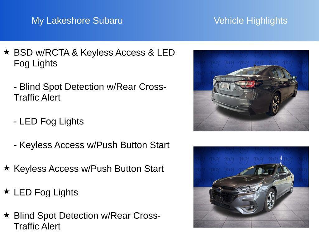 used 2025 Subaru Legacy car, priced at $26,212