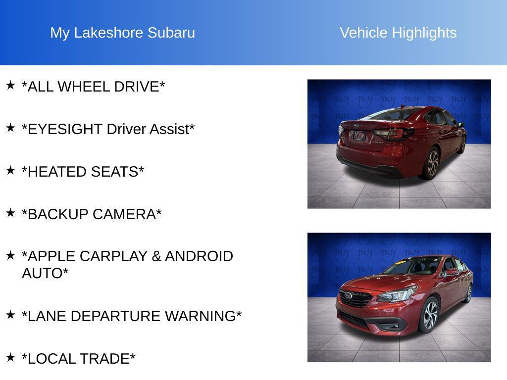 used 2021 Subaru Legacy car, priced at $16,681