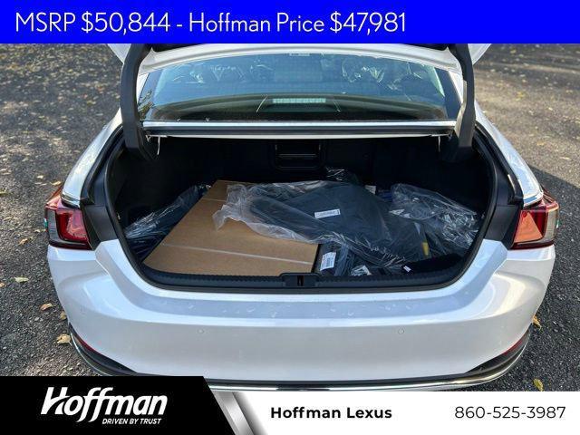 new 2025 Lexus ES 300h car, priced at $47,981